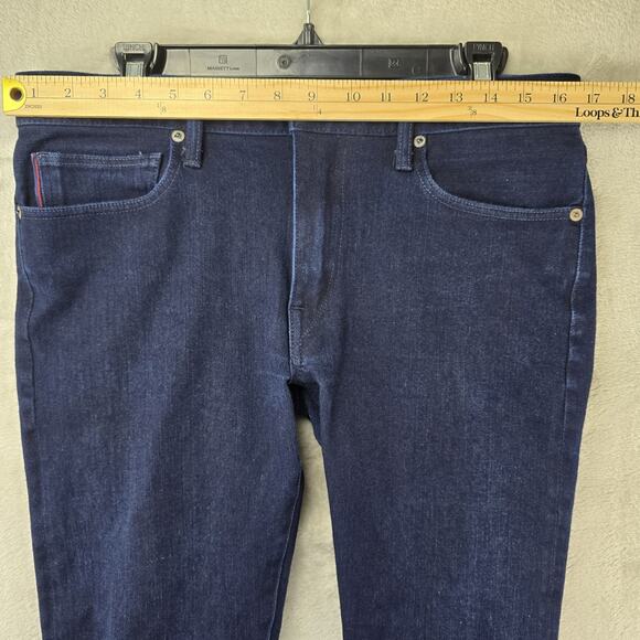 Hiroshi Kato Jeans 34x29 Blue The Pen Slim Selvedge Japanese Raw Denim 10.5 oz - Picture 13 of 16